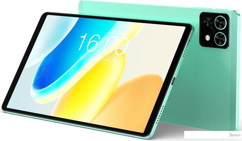 Планшет Teclast M50 Mini 4GB/128GB 90Hz Wi-Fi (мятный, с чехлом)