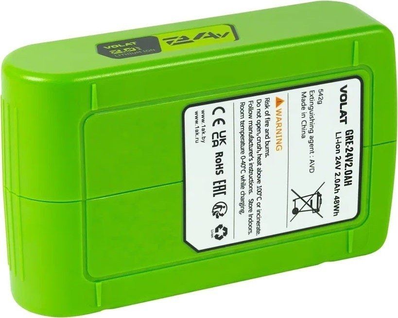 Аккумулятор VOLAT VT-GRE-24-2 (24В/2 Ah)