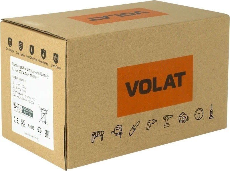 Аккумулятор для инструмента VOLAT VT-GRE-40-4 (40В/4 Ah)