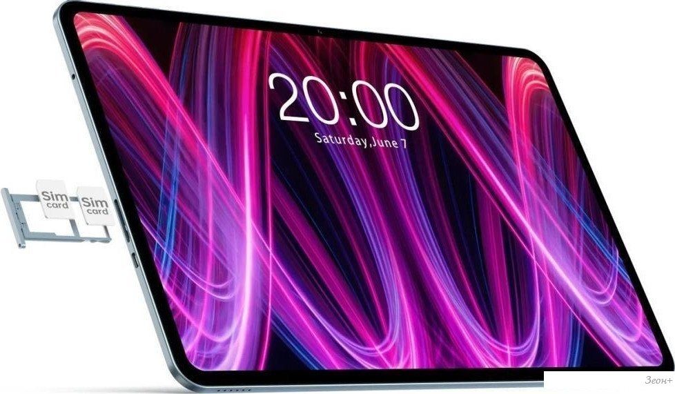 Планшет Teclast T60 Plus LTE 6GB/128GB (серый)