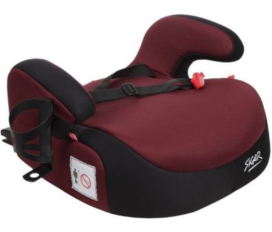 Детское сиденье Siger Fix Lux KRES3998 (спелая вишня)