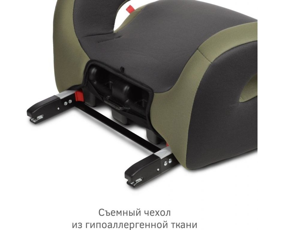 Детское сиденье Siger Fix Lux KRES4001 (темный лес)