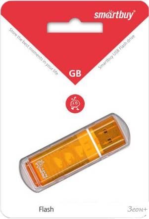 USB Flash Smart Buy Glossy Orange 8GB (SB8GBGS-Or)
