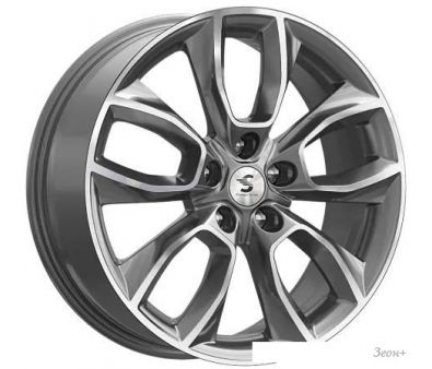   K&K 001 18x7" 5x114.3 DIA 67.1 ET 38 Diamond Gloss Graphite