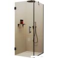 Душевой уголок MaybahGlass MGY-1304-6 (бесцветное стекло/черный)