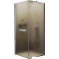 Душевой уголок MaybahGlass MGY-1318-5 (сатин стекло/хром матовый)