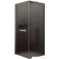 Душевой уголок MaybahGlass MGY-1322-5 (графит матовый стекло/хром матовый)