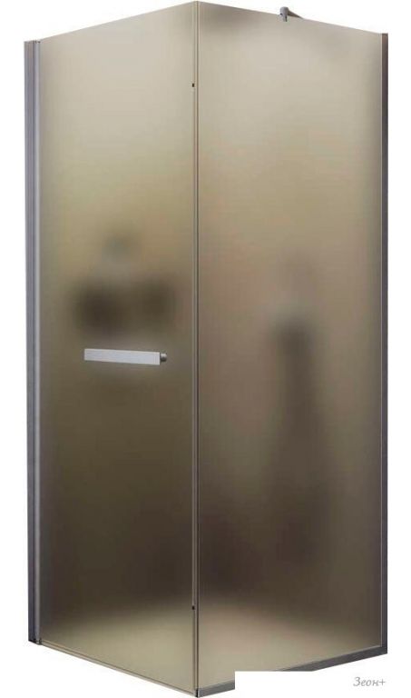 Душевой уголок MaybahGlass MGY-1350-5 (сатин стекло/хром матовый)