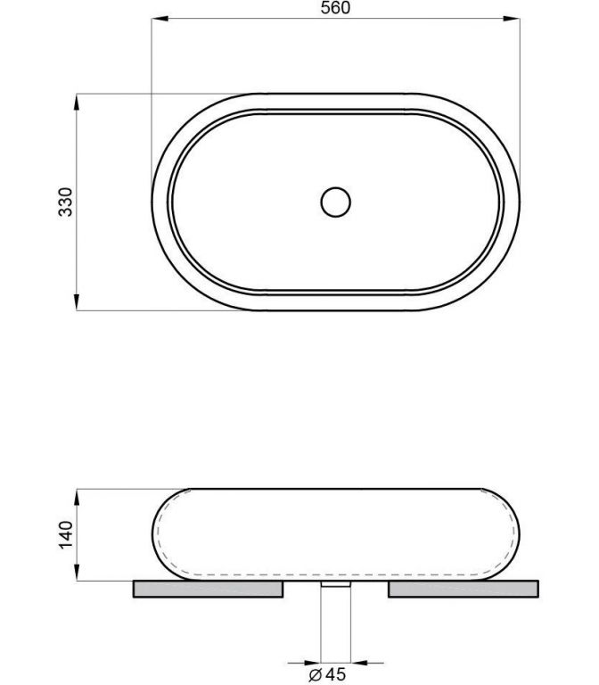 Умывальник Lavinia Boho Bathroom Sink 33311090