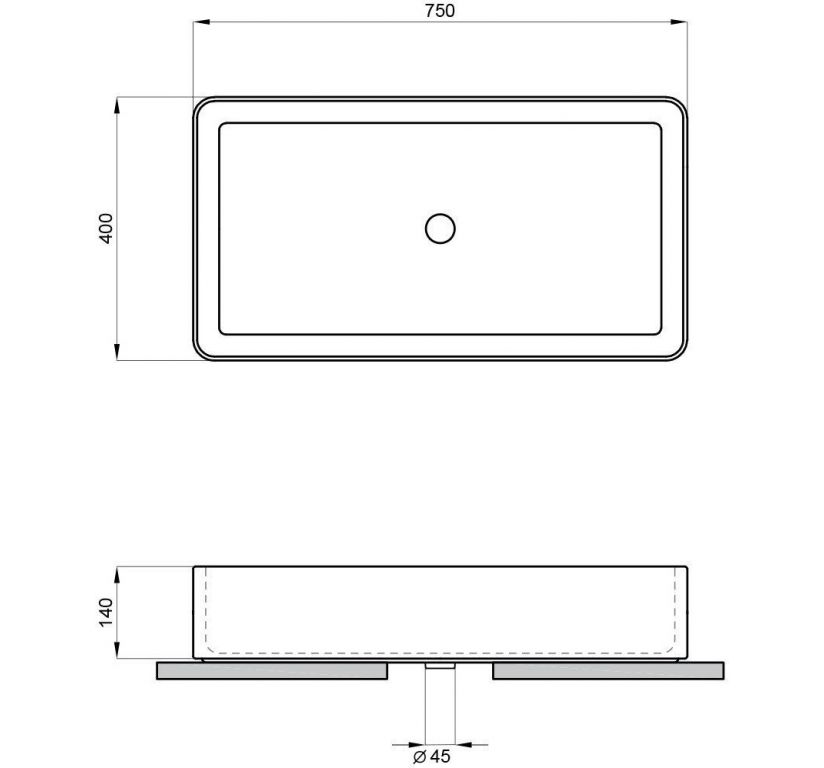 Умывальник Lavinia Boho Bathroom Sink 33311096