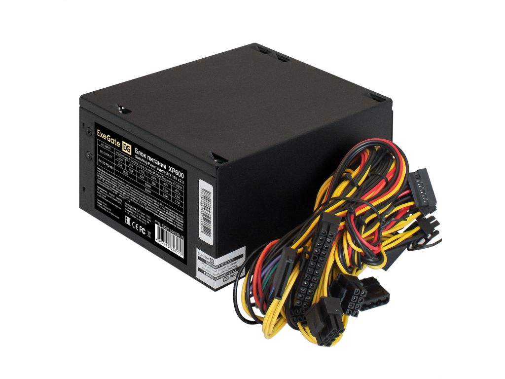 Блок питания ExeGate XP600 EX219465RUS-PC