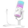 Проводной микрофон Maono DM30 RGB (белый)
