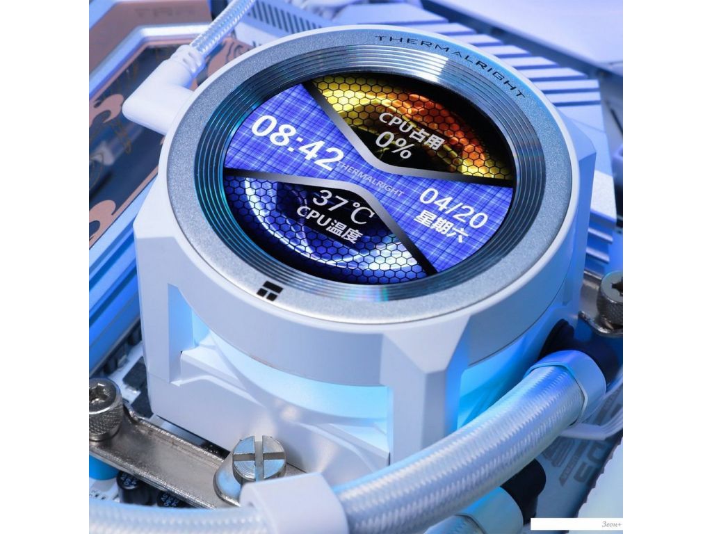 Система жидкостного охлаждения для процессора Thermalright Core Vision 360 ARGB (белый)