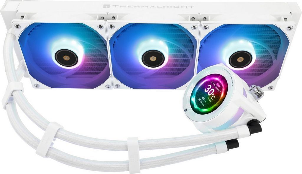 Система жидкостного охлаждения для процессора Thermalright Core Vision 360 ARGB (белый)