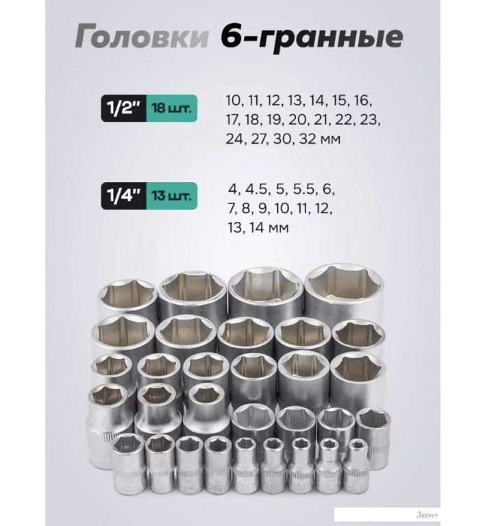 Универсальный набор инструментов FORSandTUNE 4941-5 (64659)