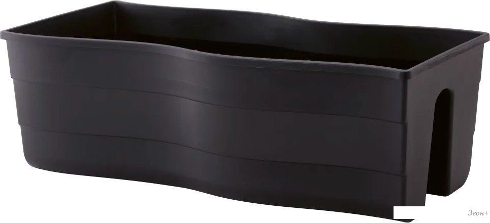 Кашпо Form-Plastic Fala FP-2489-084 (черный)