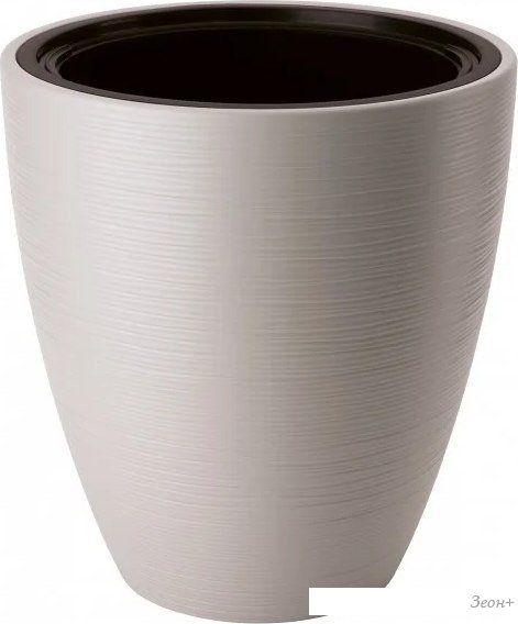 Кашпо Form-Plastic Gobi FP-5230-055 (светло-серый)