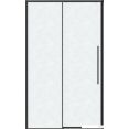 Душевая дверь Grossman Galaxy 100x195 1/2.K33.01.10L.21.02 (черный матовый/стекло шиншилла)