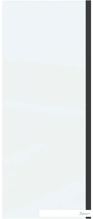 Душевая стенка Grossman Classic 100х195 200.K33.04.100.21.00 (черный матовый/стекло прозрачное)