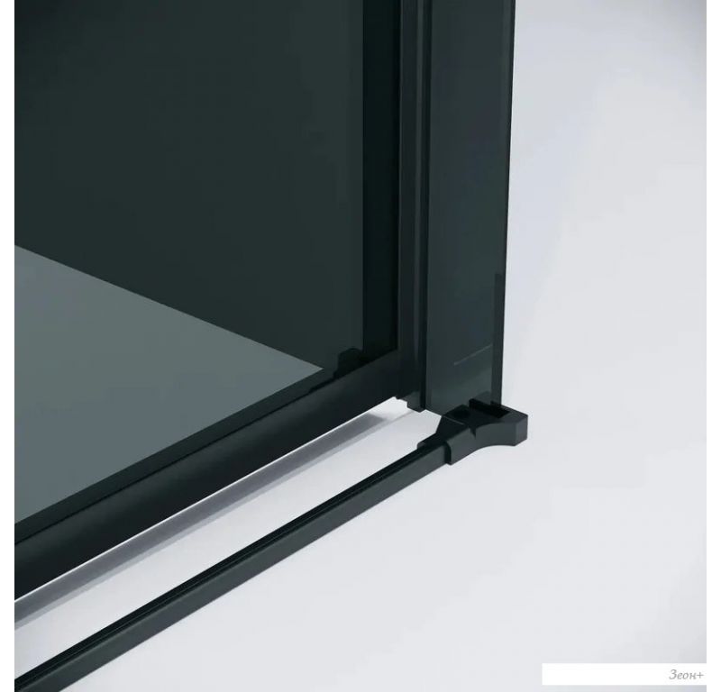 Душевая стенка Grossman Classic 90x195 200.K33.04.90.21.10 (черный матовый/стекло тонированное)