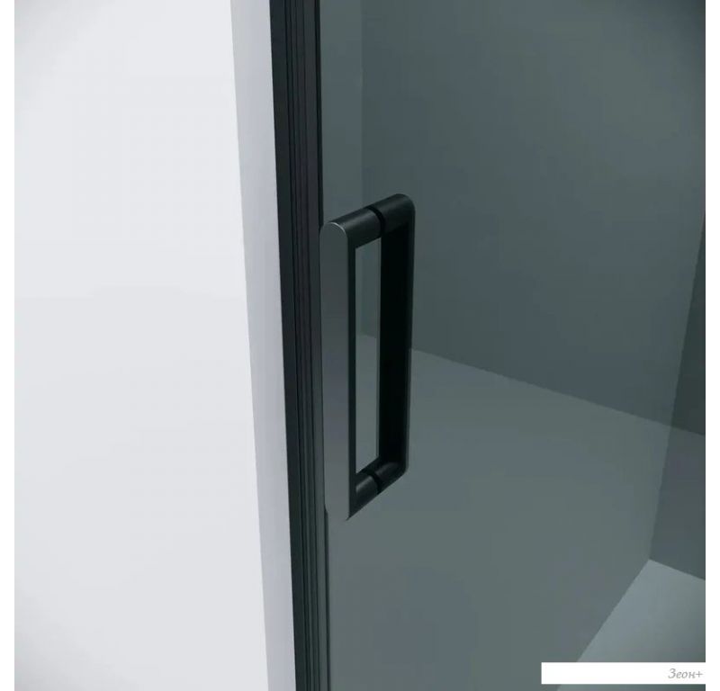 Душевая стенка Grossman Classic 90x195 200.K33.04.90.21.10 (черный матовый/стекло тонированное)