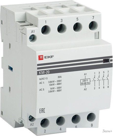 Контактор EKF PROxima KM-3-20-40