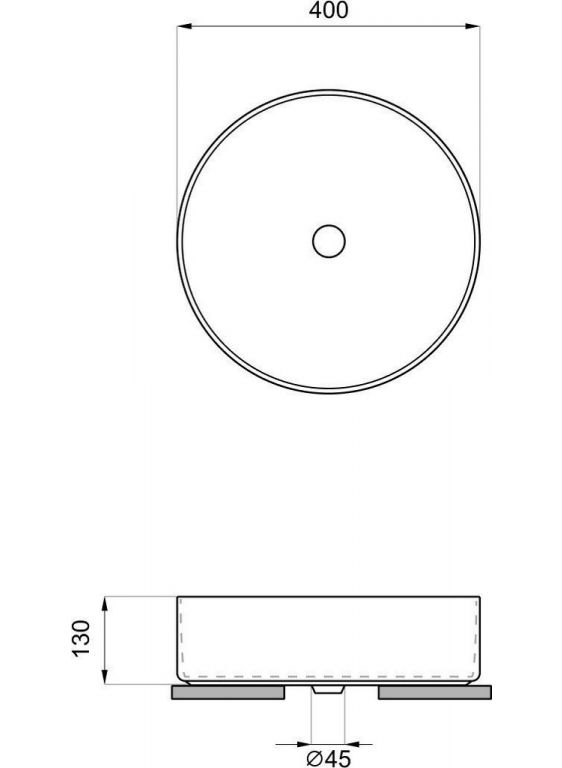 Умывальник Wellsee Coax 323503000