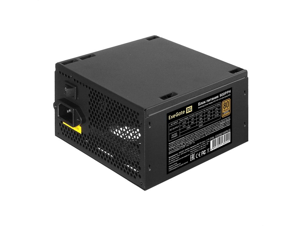 Блок питания ExeGate 900PPH-OEM 80 Plus Bronze EX292160RUS-OEM-S