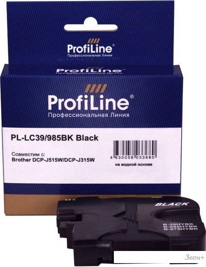 Картридж ProfiLine PL-LC39/985BK (аналог Brother LC39/985BK_BK)