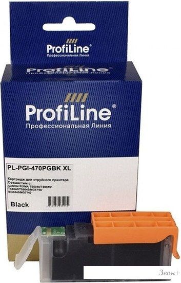 Картридж ProfiLine PL-PGI-470PGBK (аналог Canon PGI-470PGBK_BK)