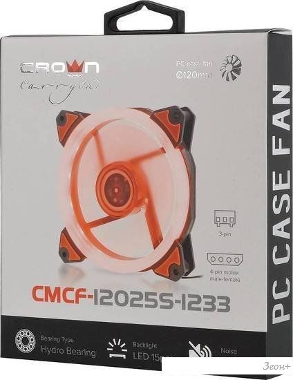 Вентилятор для корпуса CrownMicro CMCF-12025S-1233