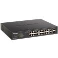 Управляемый коммутатор 2-го уровня D-Link DGS-1100-18PV2/A3A