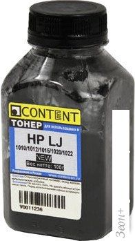 Тонер Content для HP LJ 1010/1012/1015/1020/1022 100 г