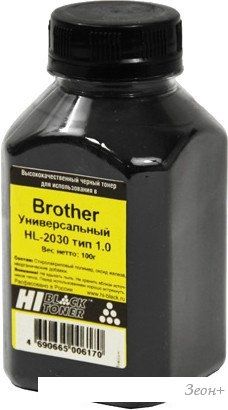 Тонер Hi-Black Универсальный для Brother HL-2030 Тип 1.0 100 г