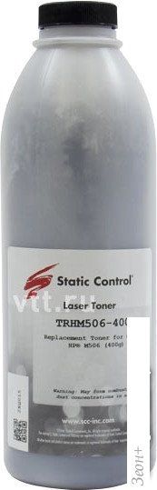 Тонер Static Control для HP LJ M506A/M402X 400 г