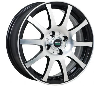   Megami MGM-2 14x5.5" 4x100 DIA 60.1 ET 43 BKF