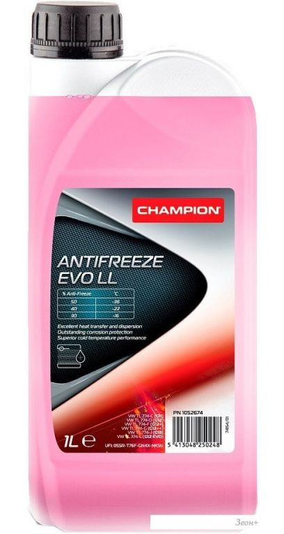 Антифриз Champion EVO LL Evo 1л