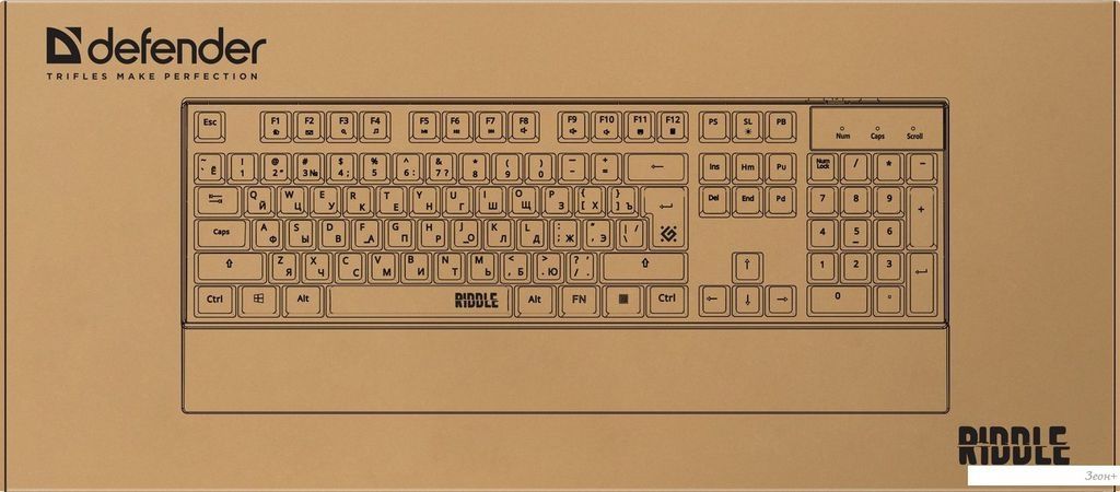 Клавиатура Defender Riddle GK-405