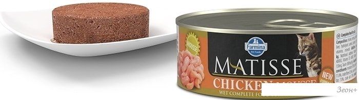 Корм для кошек Farmina Matisse Chicken Mousse 0.085 кг