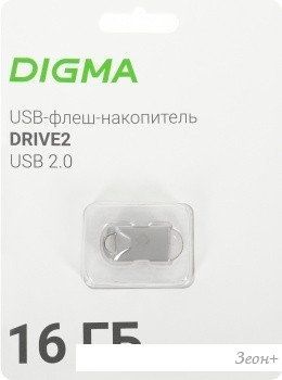 USB Flash Digma Drive 2 16GB DGFUM016A20SR
