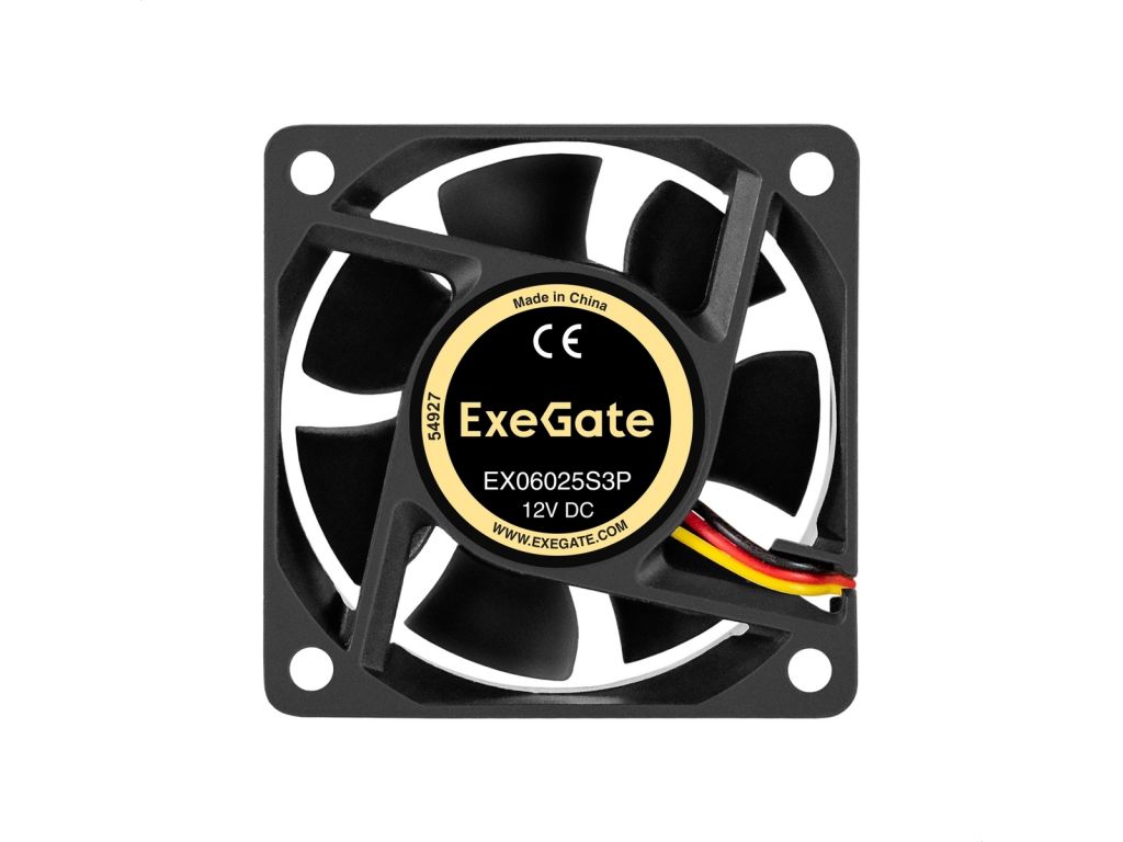 Вентилятор для корпуса ExeGate EX06025S3P EX297033RUS