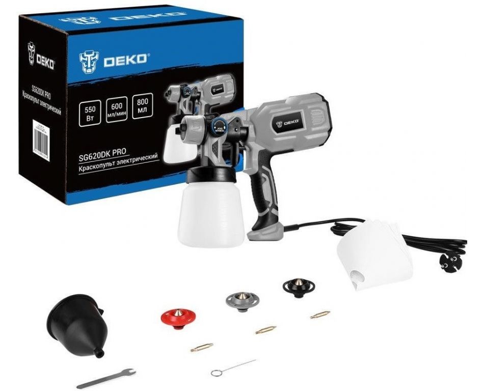 Краскораспылитель Deko SG620DK PRO 083-1132