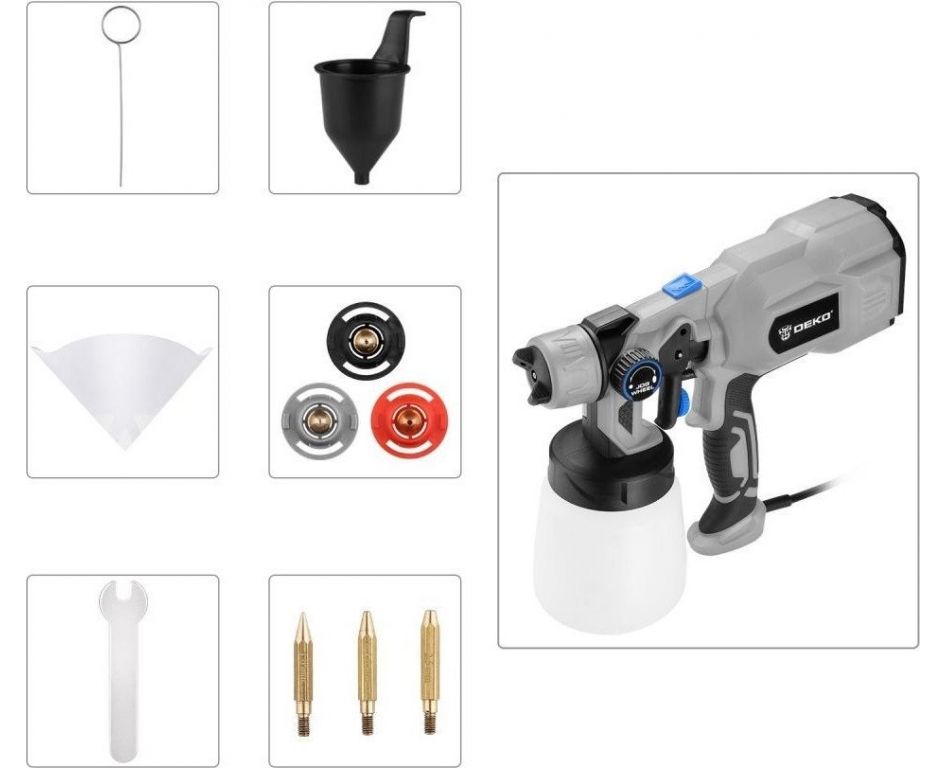Краскораспылитель Deko SG620DK PRO 083-1132