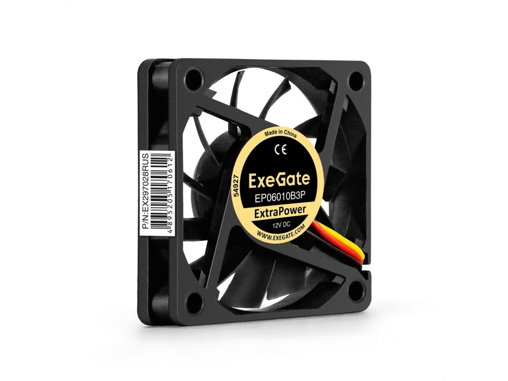 Вентилятор для корпуса ExeGate ExtraPower EP06010B3P EX297028RUS