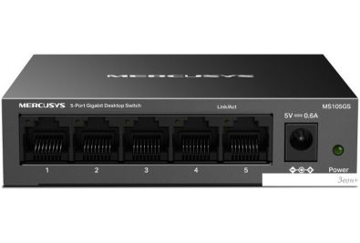 Неуправляемый коммутатор Mercusys MS105GS