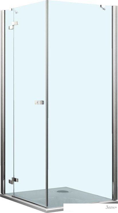 Душевой уголок Roth Elegant Line 100x90 GDOL1+GB (хром/прозрачное стекло)