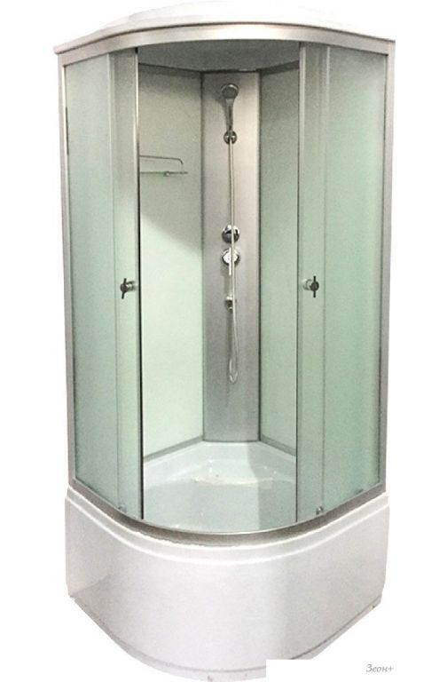 Душевая кабина Водный мир ВМ-8811Е 100x100 (матовое стекло)