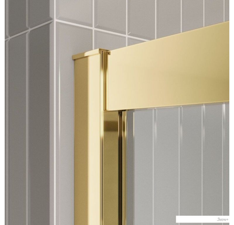 Душевой уголок BelBagno Luce-A-2-90-P-ORO