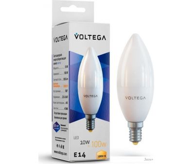   Voltega Simple Candle 10W 3000K E14