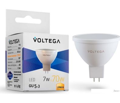   Voltega Simple MR16 7W 2700K 110 GU5.3